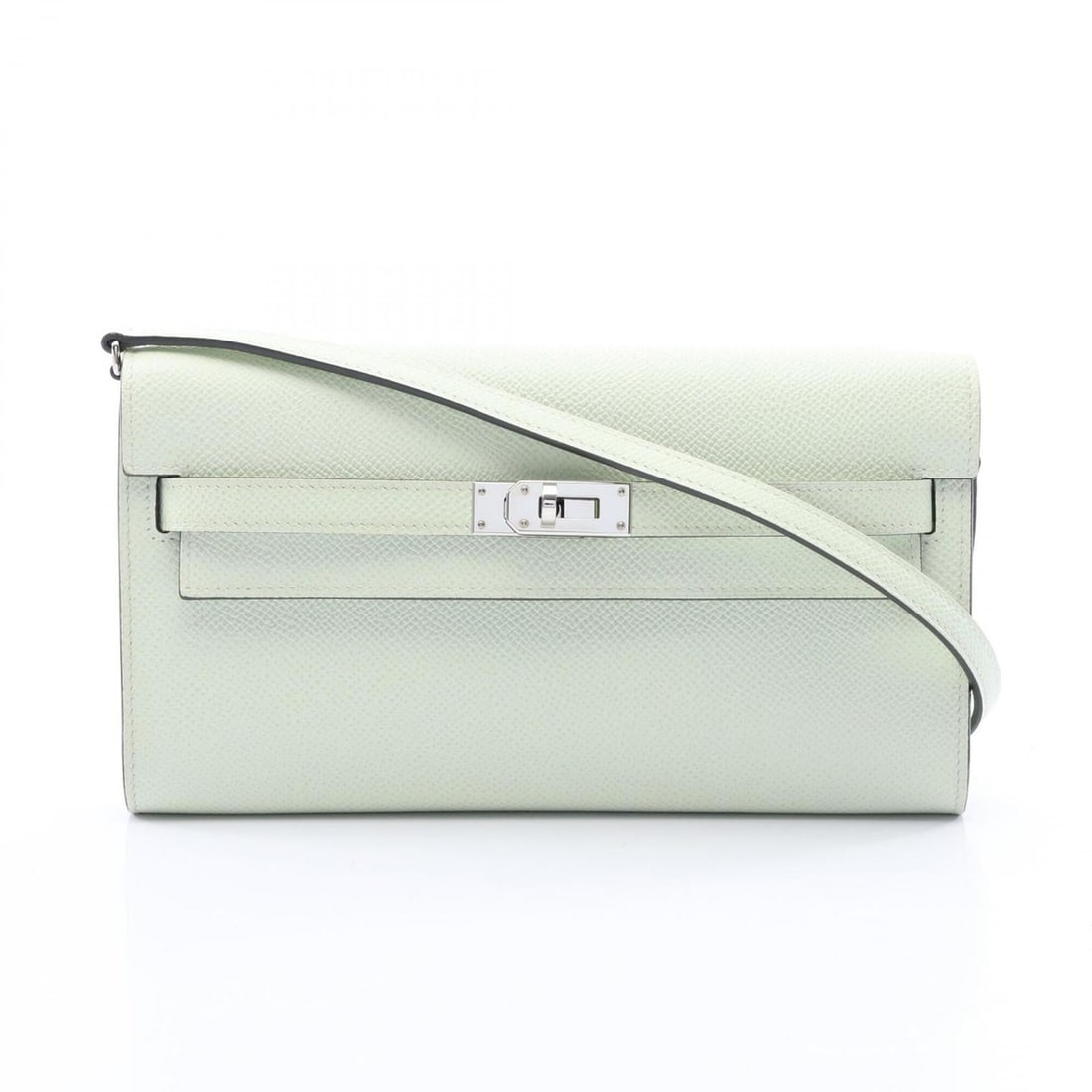 Hermes Kelly To Go Shoulder Bag/Handbag, Leather, Veau Epsom, Women's, Green: --- Catalog ---Category: SizeSize (HxWxD): 11.5cm x 20.5cm x 3.5cm / 4.52'' x 8.07'' x 1.37''Category: DesignType: Handbag, Shoulder bagColor: GreenGender: WomenMaterial: Epsom leather Category: