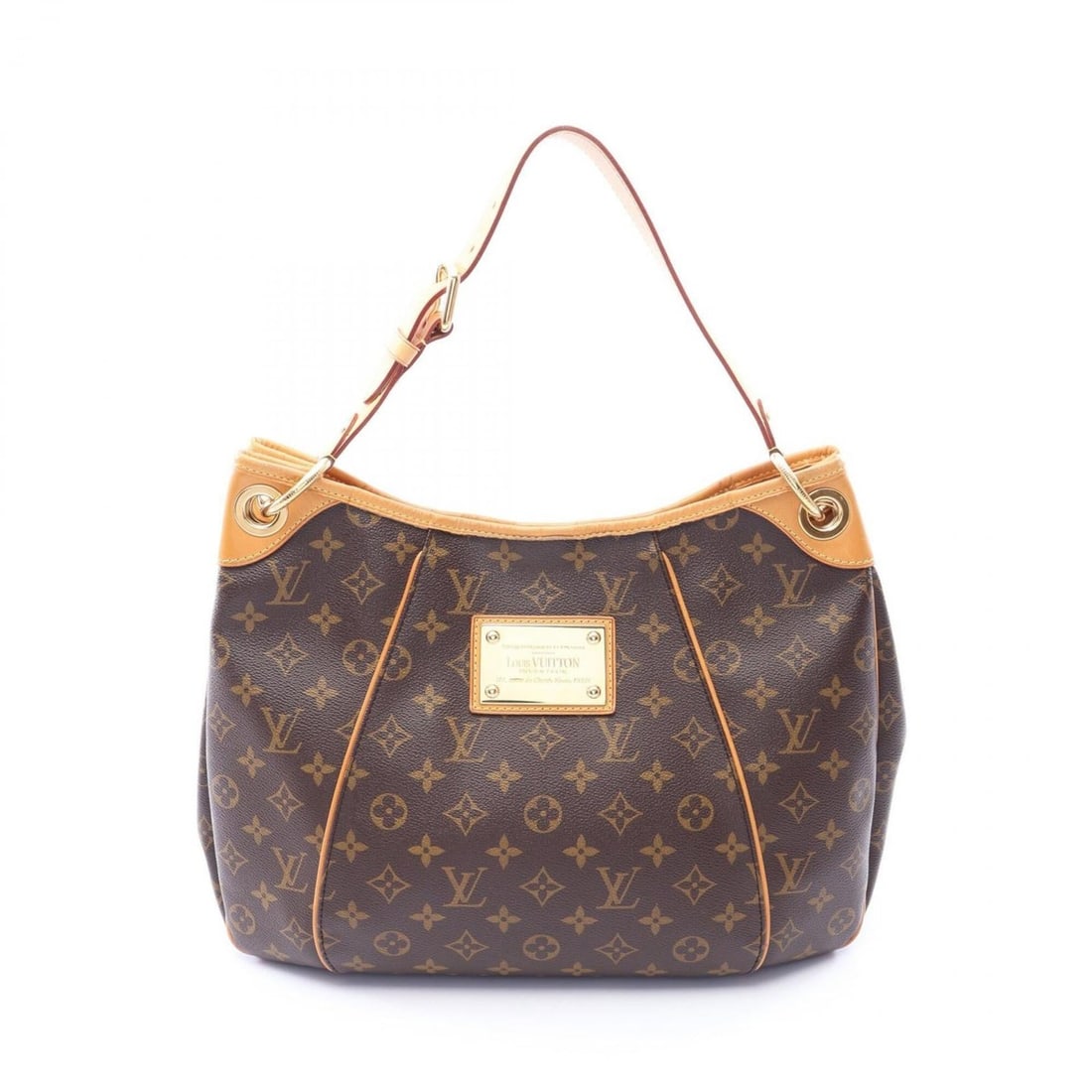 Louis Vuitton Galliera PM Shoulder Bag/Handbag, Coated Canvas and Leather, Monogram Pattern,: --- Catalog ---Category: SizeSize (HxWxD): 28cm x 37cm x 11cm / 11.02'' x 14.56'' x 4.33''Category: DesignType: Handbag, Shoulder bagColor: BrownGender: WomenMaterial: Coated canvas , Leather , Monogr