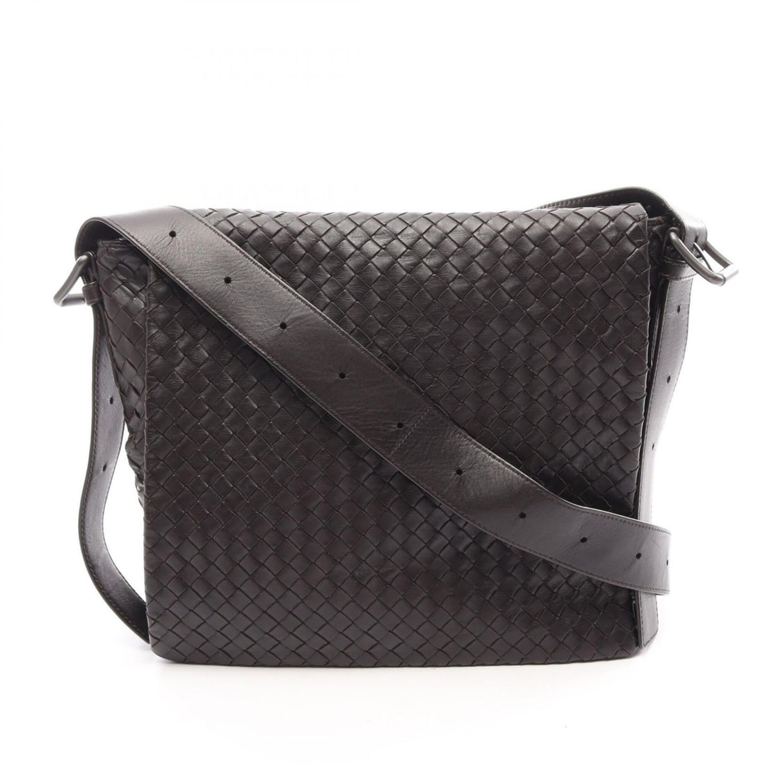 Bottega Veneta Intrecciato Shoulder Bag/Handbag, Leather, Men's, Brown: --- Catalog ---Category: SizeSize (HxWxD): 27cm x 32cm x 7cm / 10.62'' x 12.59'' x 2.75''Category: DesignType: Handbag, Shoulder bagColor: BrownGender: Men,WomenMaterial: Intrecciato Category: General
