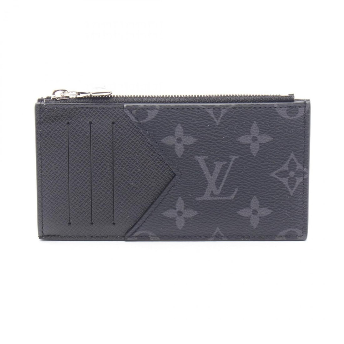 Louis Vuitton Coin Card Holder, Monogram Eclipse, Business Case/Card Case, Wallet, Purse, Coated: --- Catalog ---Category: SizeSize (HxWxD): 8cm x 14.5cm x 1cm / 3.14'' x 5.7'' x 0.39''Category: DesignType: Coin purse/coin caseColor: BlackGender: MenMaterial: Monogram Eclipse , Coated canvas , Lea