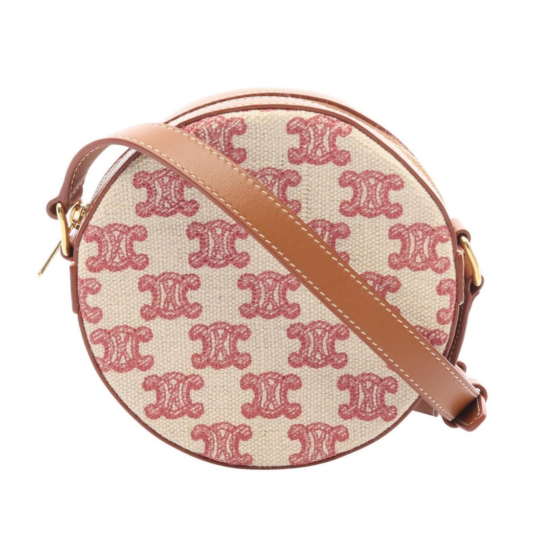 Celine CELINE Fox Red Triomphe Round Shoulder Bag Handbag Canvas Leather Women's Ivory Brown: --- Catalog ---Category: SizeSize (HxWxD): 13.5cm x 13.5cm x 4cm / 5.31'' x 5.31'' x 1.57''Category: DesignType: Handbag, Shoulder bagColor: Brown, Ivory, Red colorGender: WomenMaterial: Canvas , Leat