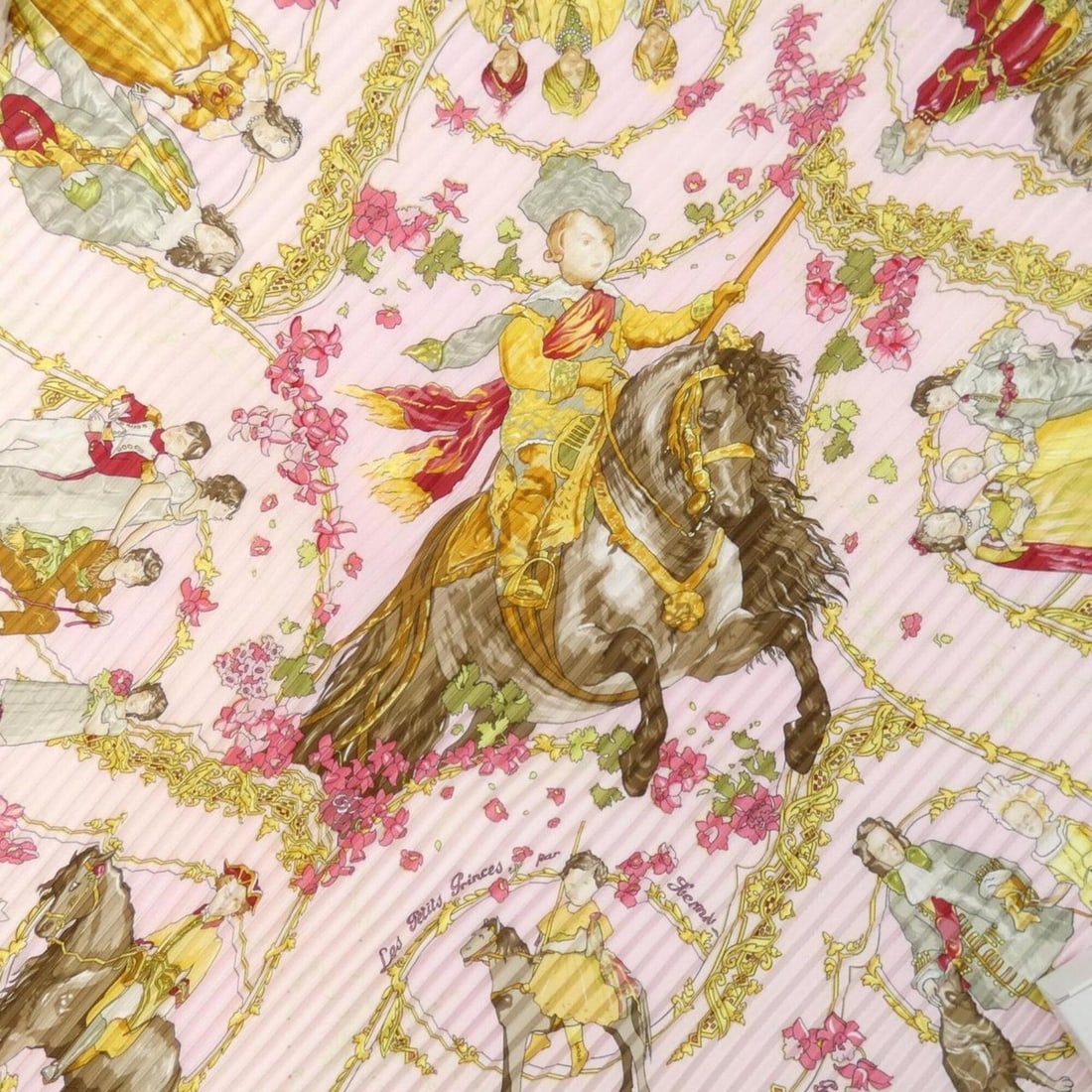 Hermes pleated scarf muffler - 3