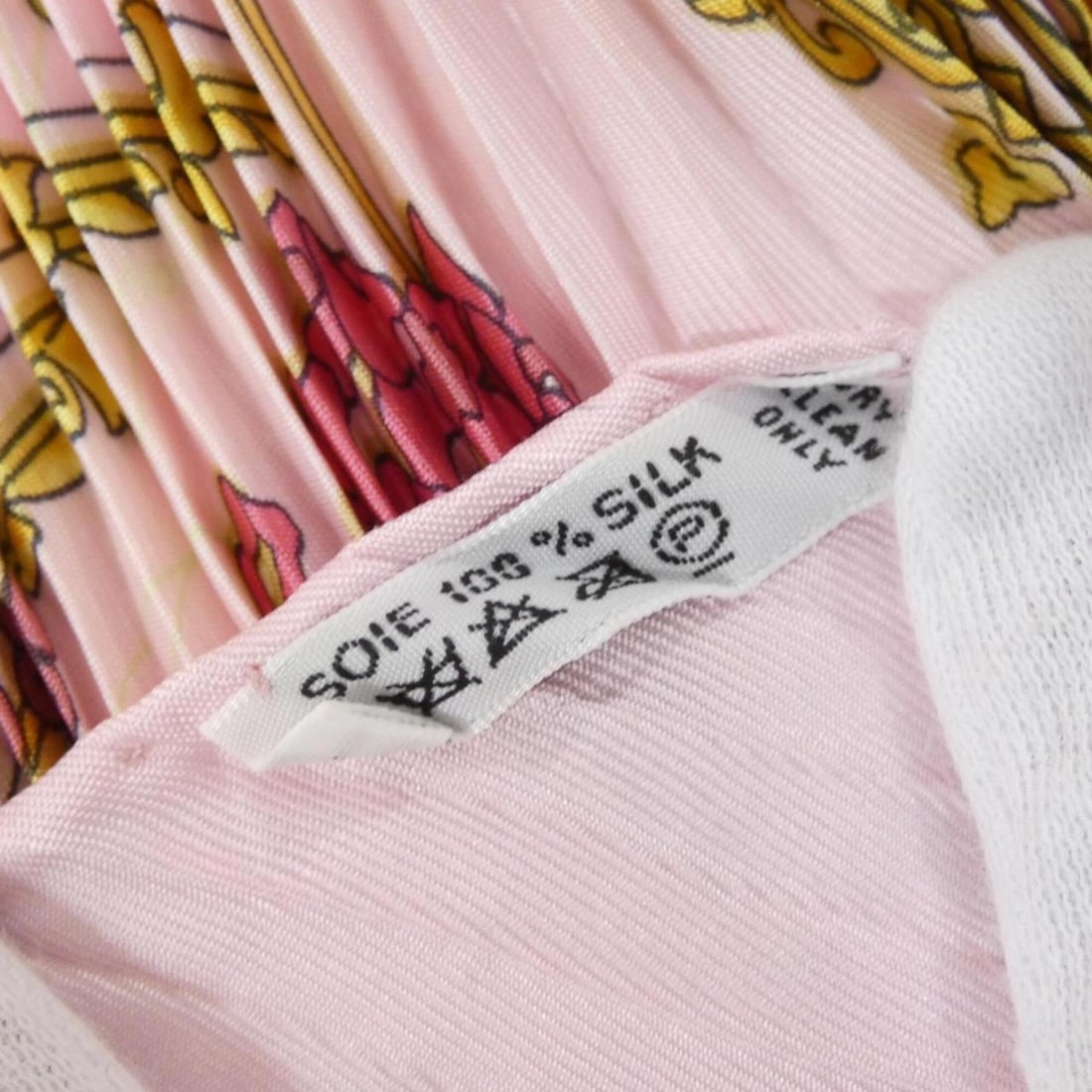 Hermes pleated scarf muffler - 6