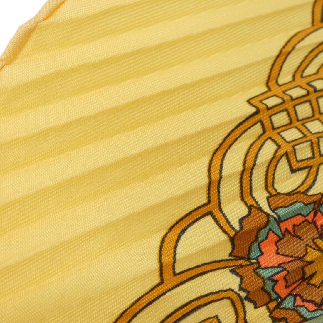 Hermes pleated scarf muffler - 5