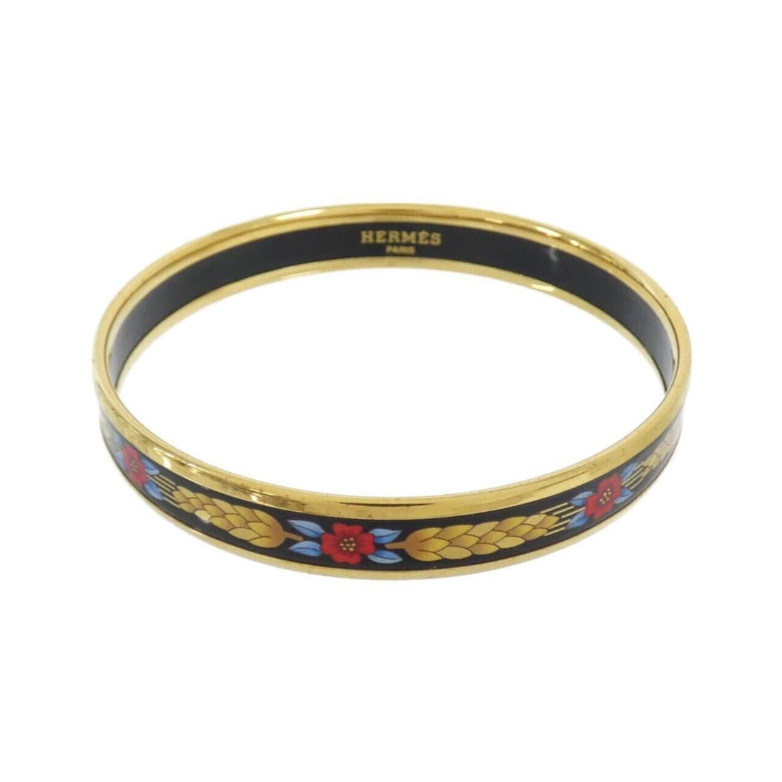 Hermes bracelet: --- Catalog ---Category: DesignType: Charm braceletColor: Blue, Jaune, Multi-colorGender: WomenCategory: GeneralBrand: Hermes--- Item List ---Section: ConditionRanking: Rank A Used - A few traces of