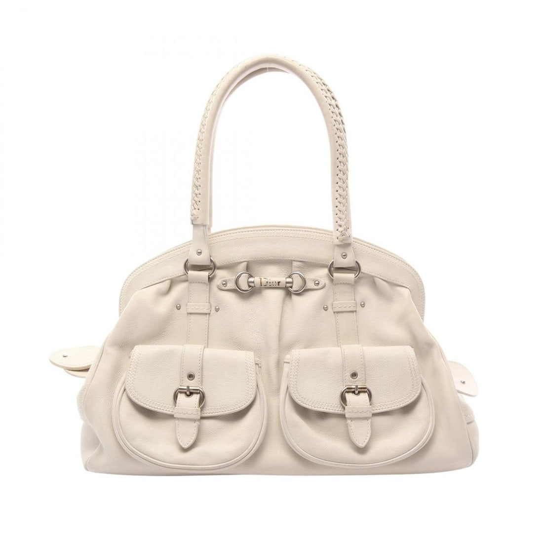 Christian Dior Dior My Handbag, Leather, Women's, White (CFK44547): --- Catalog ---Category: SizeSize (HxWxD): 27cm x 38cm x 17cm / 10.62'' x 14.96'' x 6.69''Category: DesignType: HandbagColor: WhiteGender: WomenMaterial: Leather Category: GeneralMPN: CFK44547Brand: C