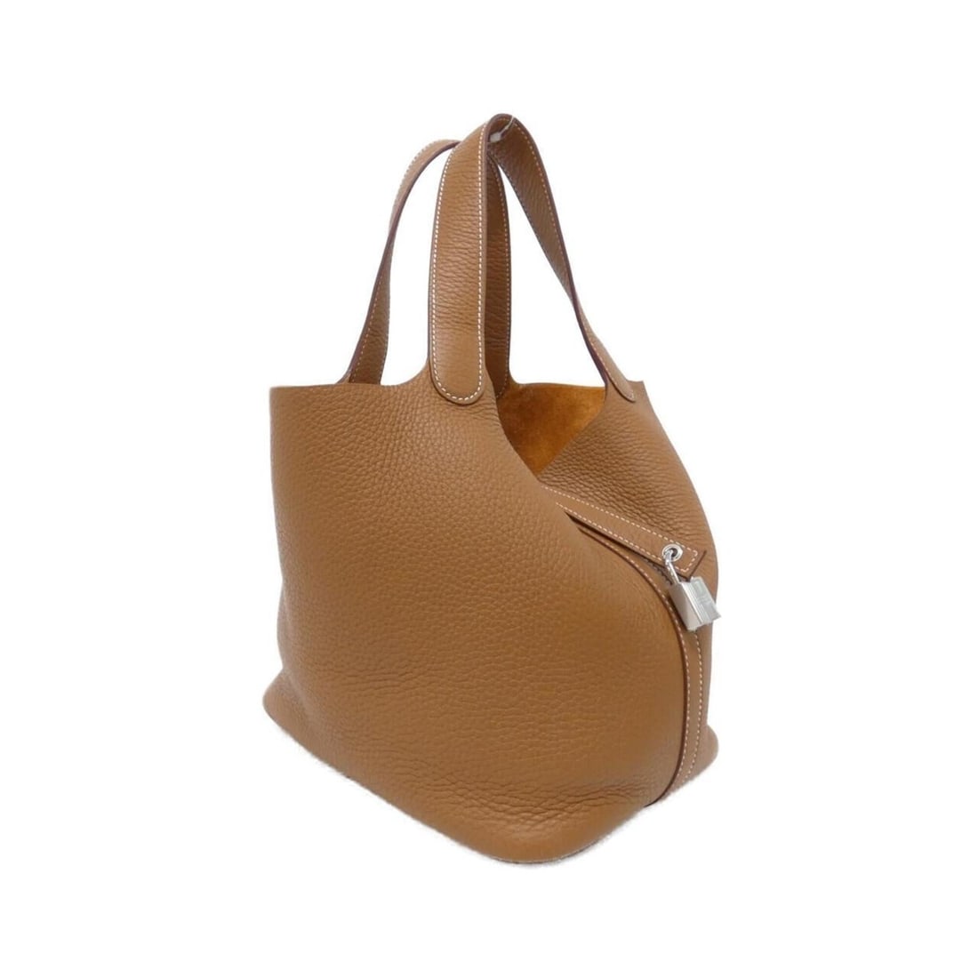 Hermes Picotin Lock MM 060991CK Handbag: --- Catalog ---Category: SizeWeight: 680g / 1.49lb.Size (HxWxD): 22cm x 23cm x 17cm / 8.66'' x 9.05'' x 6.69''Handle Length: 34cm / 13.38''Category: DesignType: HandbagColor: GoldMaterial: Taurillon