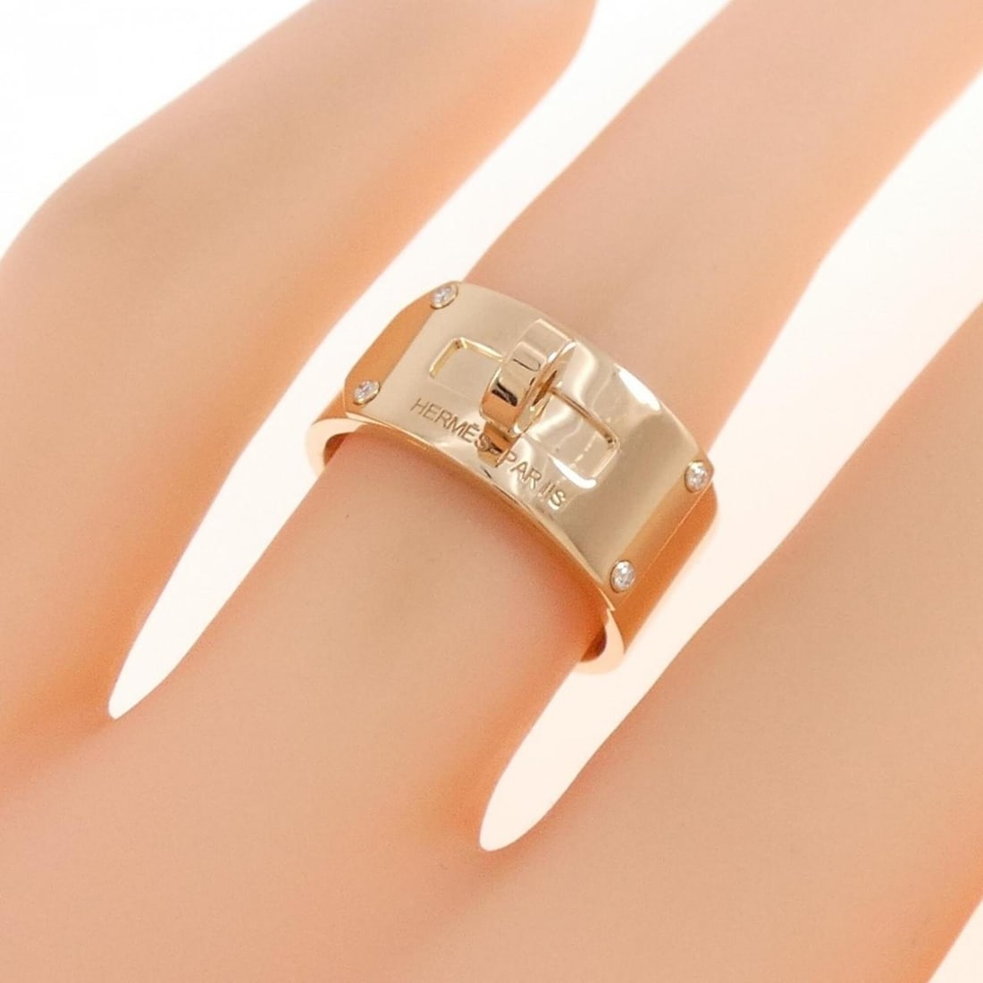 Hermes diamond ring - 5