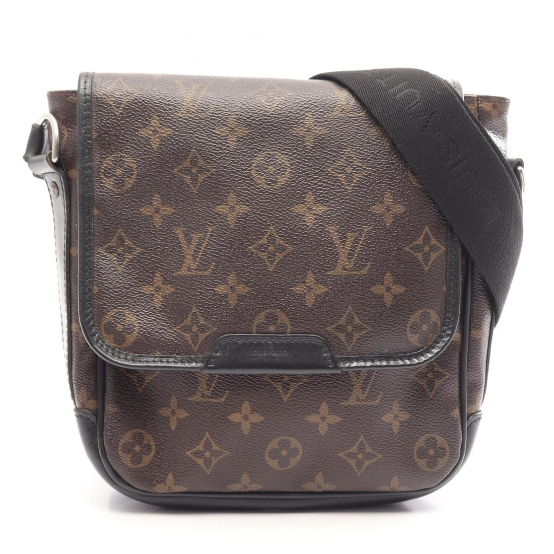 Louis Vuitton Bass PM Monogram Macassar Shoulder Bag/Handbag, Coated Canvas and Leather, Men's,: --- Catalog ---Category: SizeSize (HxWxD): 22cm x 20cm x 6cm / 8.66'' x 7.87'' x 2.36''Category: DesignType: Handbag, Shoulder bagColor: Black, BrownGender: MenMaterial: PVC , Leather Category: Genera