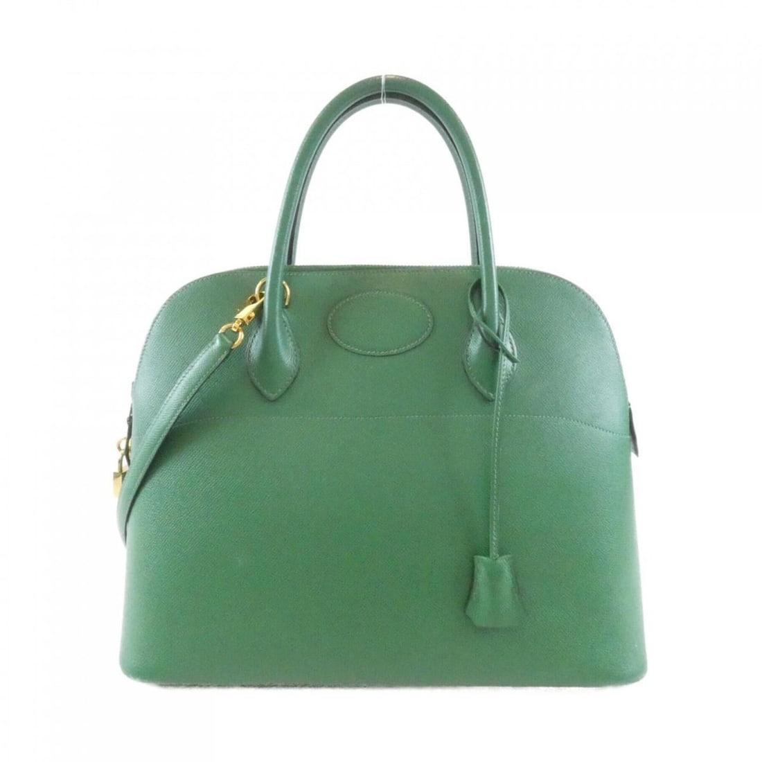 Hermes Bolide 35cm handbag: --- Catalog ---Category: SizeSize (HxWxD): 27cm x 35cm x 14cm / 10.62'' x 13.77'' x 5.51''Category: DesignType: HandbagColor: Green, VertGender: WomenMaterial: Courchevel leather Category: