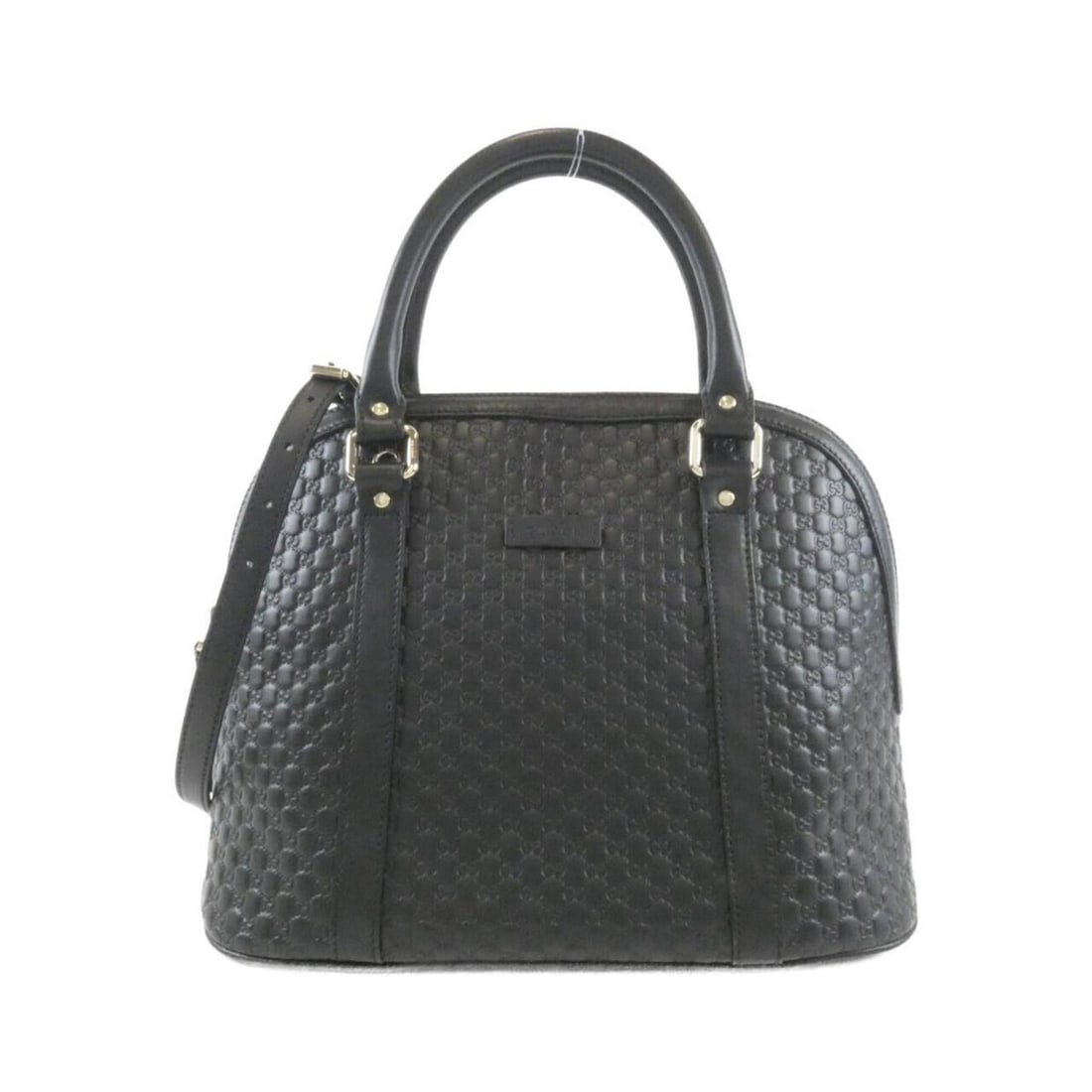 Gucci 449663 BMJ1G Handbag: --- Catalog ---Category: SizeSize (HxWxD): 23cm x 31cm x 15cm / 9.05'' x 12.2'' x 5.9''Category: DesignType: HandbagColor: BlackGender: WomenMaterial: Micro GG leather Category: GeneralMPN: 449663 BMJ