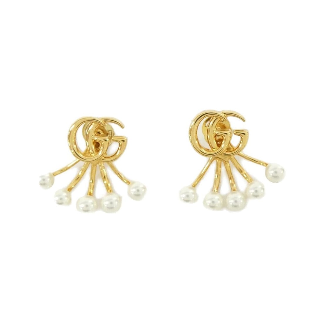 Gucci 815292 I4620 Earrings: --- Catalog ---Category: SizeSize (HxWxD): 20.00mm x 22.00mm / 0.79'' x 0.87''Category: DesignType: Stud earringsColor: Gold, WhiteGender: WomenCategory: GeneralMPN: 815292 I4620Brand: Gucci--- Item L