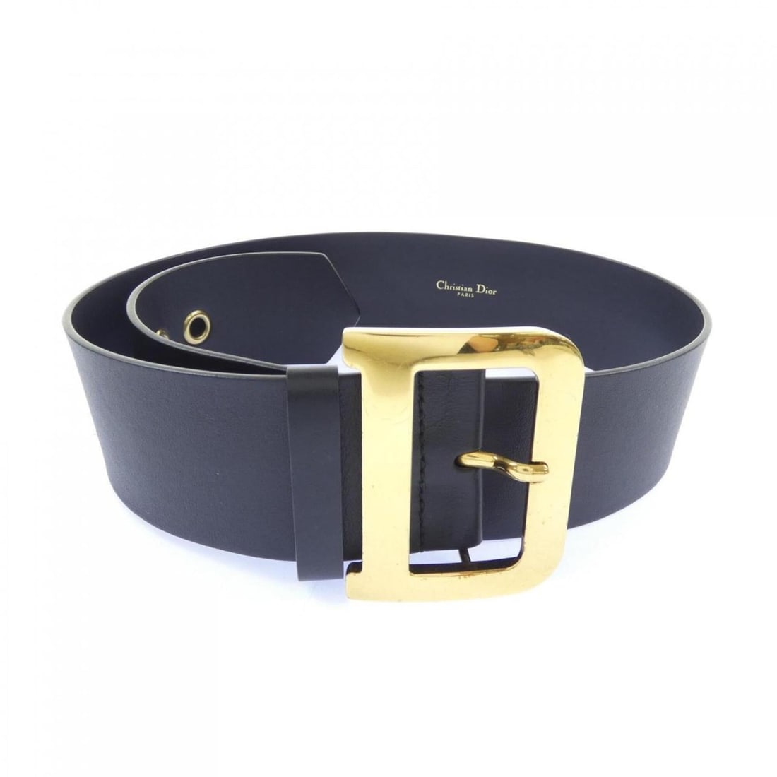 Christian Dior 23-MA-0210 Belt: --- Catalog ---Category: SizeWidth: 5.5cm / 2.16''Length: 70.5cm - 80.5cm / 27.75'' - 31.69''Category: DesignType: Standard beltColor: BlackGender: WomenCategory: GeneralMPN: 23-MA-0210Brand: Christia