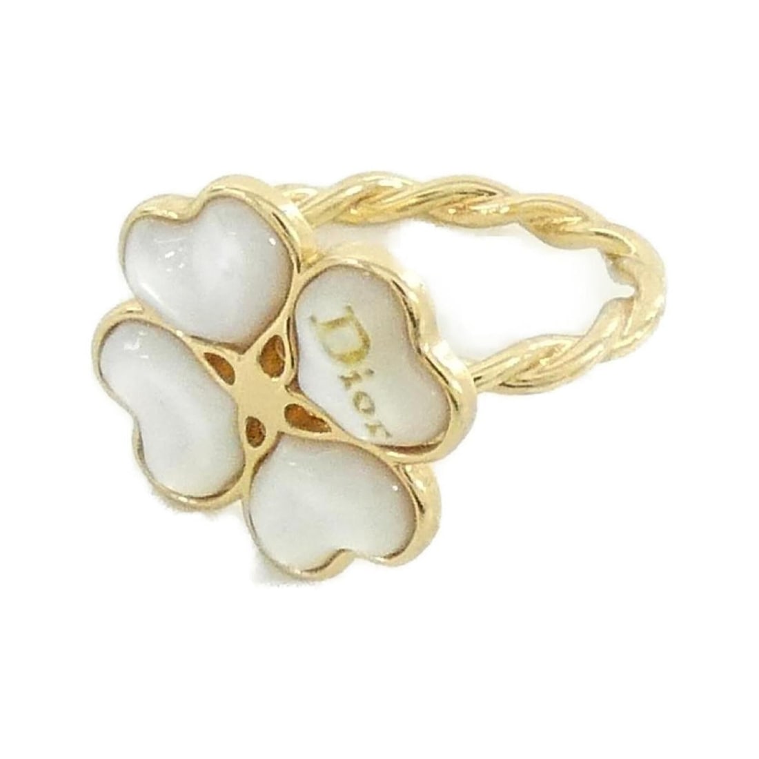 Christian Dior R2795W0MMP Ring: --- Catalog ---Category: SizeJP Size: 11US Size: 6Category: DesignType: Band ringColor: Gold, WhiteGender: WomenCategory: GeneralMPN: R2795W0MMPBrand: Christian Dior--- Item List ---Section: Condition