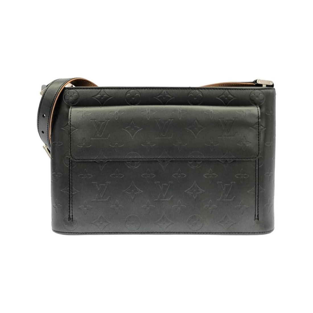 Louis Vuitton Monogram Matte Alston M55122 Shoulder Bag: --- Catalog ---Category: SizeSize (HxWxD): 19cm x 30cm x 8.5cm / 7.48'' x 11.81'' x 3.34''Category: DesignType: Shoulder bagColor: BlackGender: MenMaterial: Coated canvas Hardware Color: Matte silverC