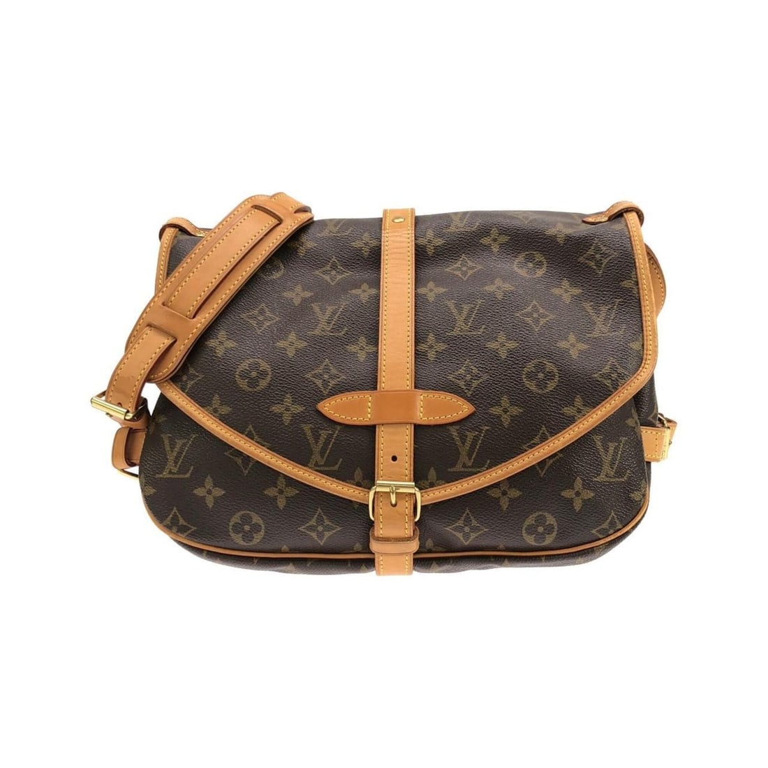 Louis Vuitton Monogram Saumur 30cm M42256 Shoulder Bag: --- Catalog ---Category: SizeSize (HxWxD): 22cm x 30cm x 10cm / 8.66'' x 11.81'' x 3.93''Category: DesignType: Shoulder bagColor: MarronGender: Men,WomenMaterial: Coated canvas Hardware Color: GoldCat