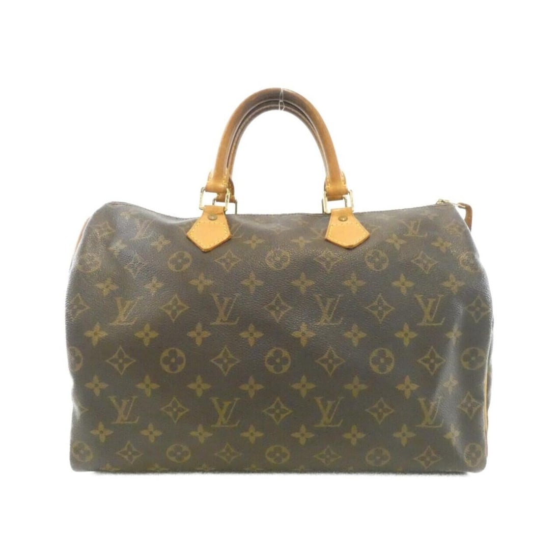 Louis Vuitton Monogram Speedy 35cm M41524 Boston Bag: --- Catalog ---Category: SizeSize (HxWxD): 23cm x 35cm x 18cm / 9.05'' x 13.77'' x 7.08''Category: DesignType: Boston bagColor: MarronGender: WomenMaterial: Coated canvas Hardware Color: GoldCategory: