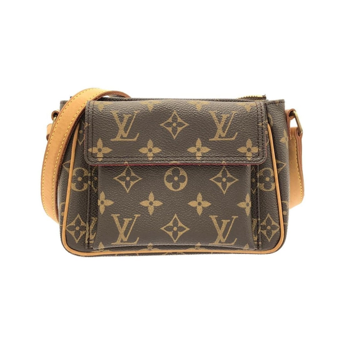 Louis Vuitton Monogram Viva Cite M51165 Shoulder Bag: --- Catalog ---Category: SizeSize (HxWxD): 13cm x 18.5cm x 9cm / 5.11'' x 7.28'' x 3.54''Category: DesignType: Shoulder bagColor: MarronGender: Men,WomenMaterial: Coated canvas Hardware Color: GoldCat