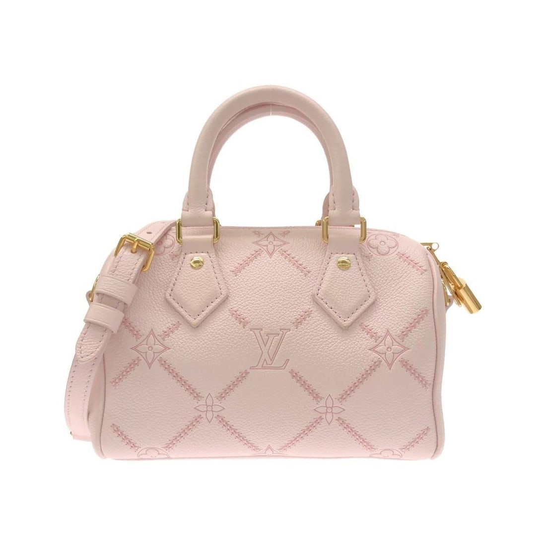 Louis Vuitton Monogram Empreinte (Couture) Speedy Bandoulière 20cm M28529 Boston Bag: --- Catalog ---Category: SizeSize (HxWxD): 13.5cm x 21cm x 11cm / 5.31'' x 8.26'' x 4.33''Category: DesignType: Boston bagColor: PinkGender: Women,MenMaterial: Leather Leather/Fur Type: CalfskinCatego