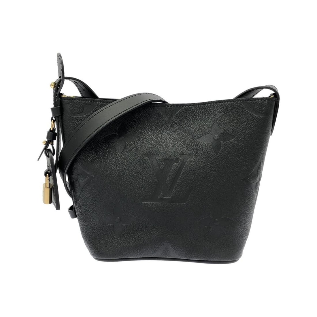 Louis Vuitton Monogram Empreinte All In BB M13480 Handbag: --- Catalog ---Category: SizeSize (HxWxD): 18.5cm x 25cm x 12.5cm / 7.28'' x 9.84'' x 4.92''Category: DesignType: HandbagColor: BlackGender: Women,MenMaterial: Leather Leather/Fur Type: CalfskinCatego
