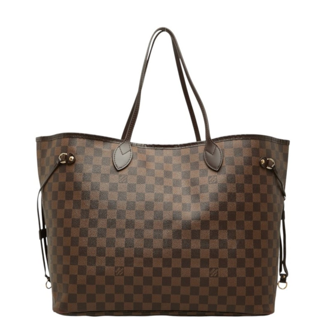 Louis Vuitton Damier Neverfull GM Tote Bag Shoulder N51106 Brown Leather Women's LOUIS VUITTON: --- Catalog ---Category: SizeHandle Drop: 22.00cm / 8.66''Size (HxWxD): 33cm x 55cm x 18cm / 12.99'' x 21.65'' x 7.08''Category: DesignType: Shoulder bag, Tote bagColor: BrownGender: WomenMaterial: