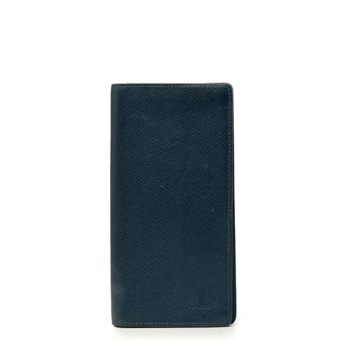 Louis Vuitton Taiga Portefeuille Brazza Bi-fold Long Wallet M30502 Blue Marine Navy Leather Men's: --- Catalog ---Category: SizeSize (HxWxD): 18.5cm x 9.5cm x 1.5cm / 7.28'' x 3.74'' x 0.59''Category: DesignType: Long wallet (bi-fold)Color: Navy, Navy BlueGender: MenClosure: FlapMaterial: Taiga