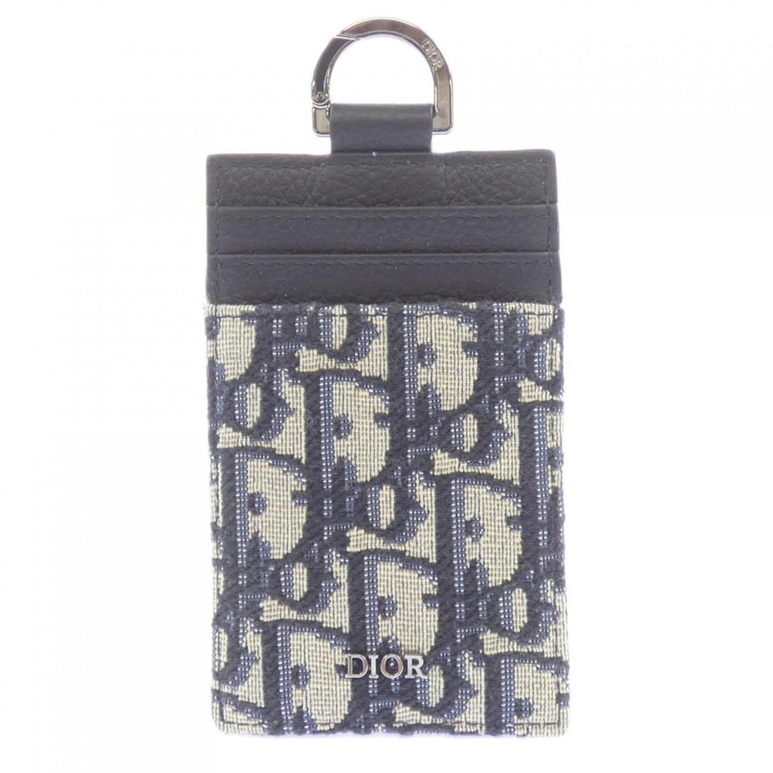 Christian Dior Dior Oblique Jacquard 2ESCH151YKY Business Card Holder/Card Case: --- Catalog ---Category: DesignType: Card caseColor: Beige, BlackGender: MenCategory: GeneralMPN: 2ESCH151YKYBrand: Christian DiorCategory: Physical PropertiesSize (HxWxD): 11cm x 7cm / 4.33'' x 2.75'