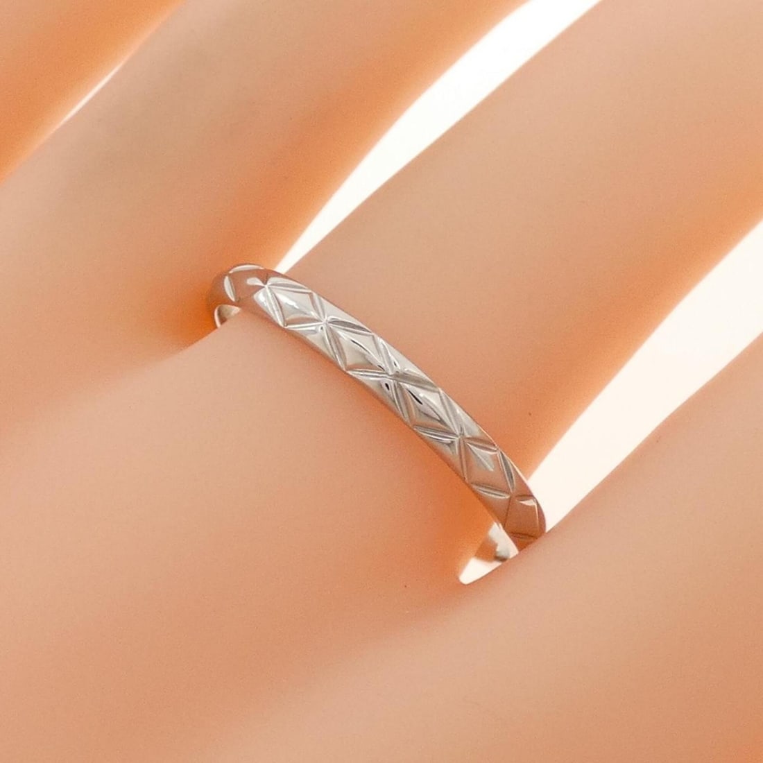Chanel Matelassé Ring - 4