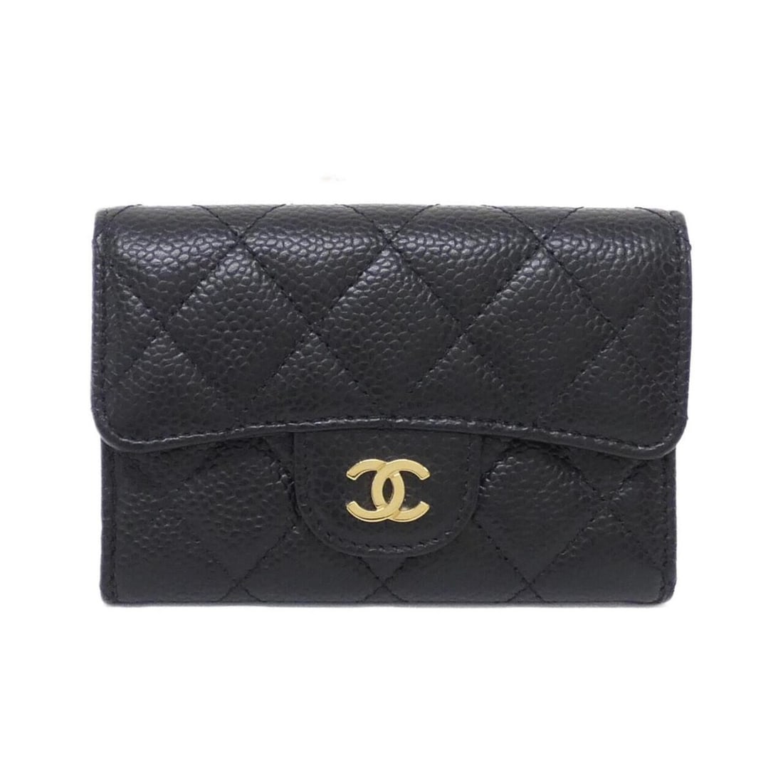 Chanel Timeless Classic Line AP0214 Business Card Holder/Card Case: --- Catalog ---Category: DesignType: Card caseColor: BlackGender: WomenMaterial: Grained Calfskin Category: GeneralMPN: AP0214Brand: ChanelCategory: Physical PropertiesSize (HxWxD): 7cm x 11cm x 2cm /