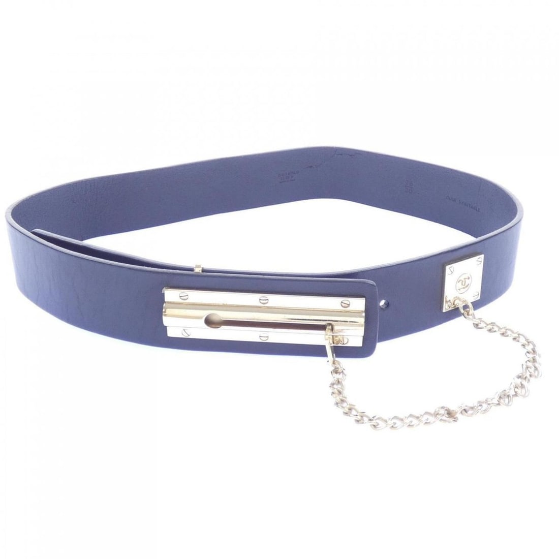 Chanel belt: --- Catalog ---Category: SizeWidth: 4cm / 1.57''Length: 71cm - 81.5cm / 27.95'' - 32.08''Category: DesignType: Standard beltColor: BlackGender: WomenEmbellishment: AbrasionLeather/Fur Type: