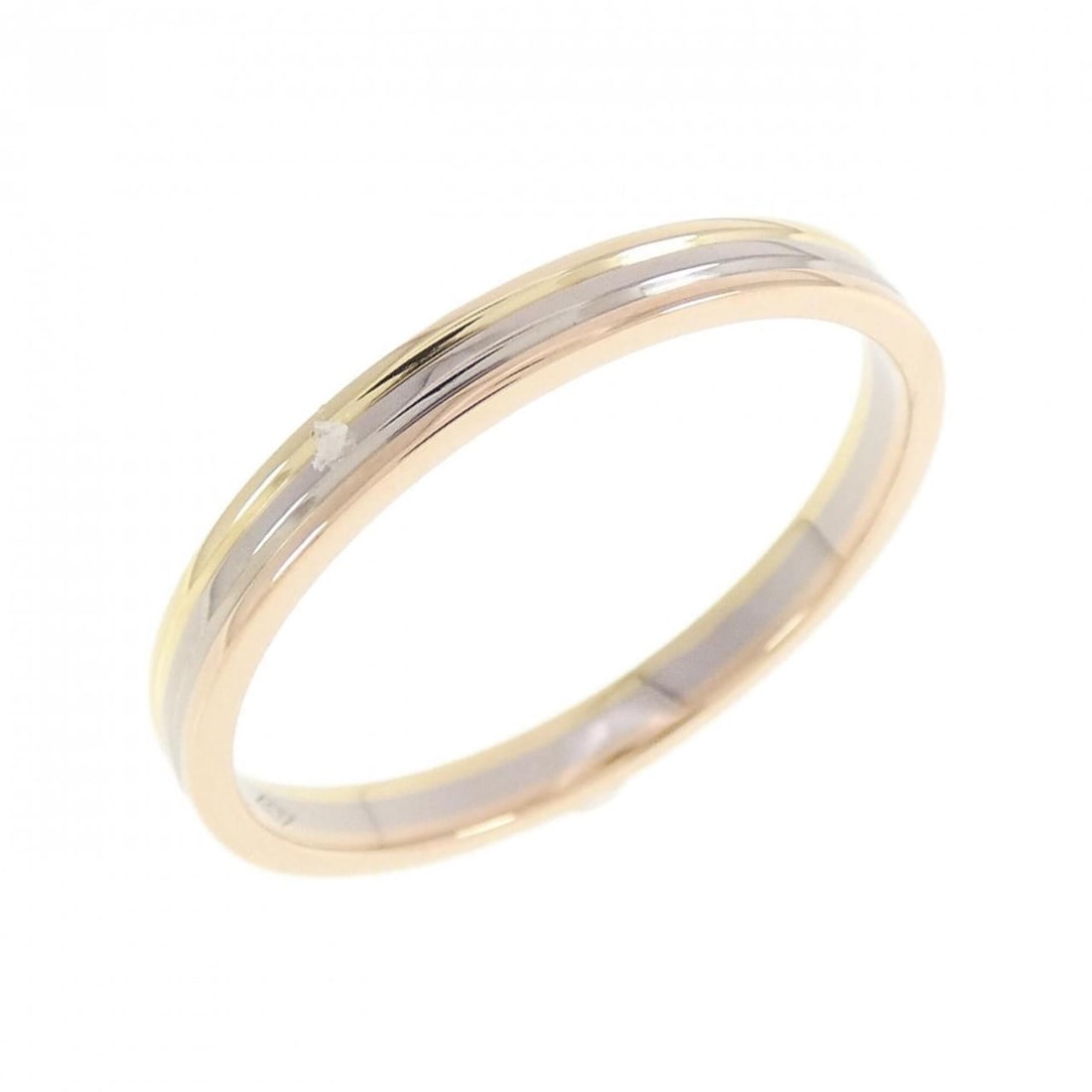 Cartier Vendôme Ring: --- Catalog ---Category: SizeUS Size: 9.5Brand Size: 59Category: DesignType: Band ringGender: WomenMaterial: Pink gold (18K), White gold (18K), Yellow gold (18K)Category: GeneralMPN: B4209900Brand: Ca