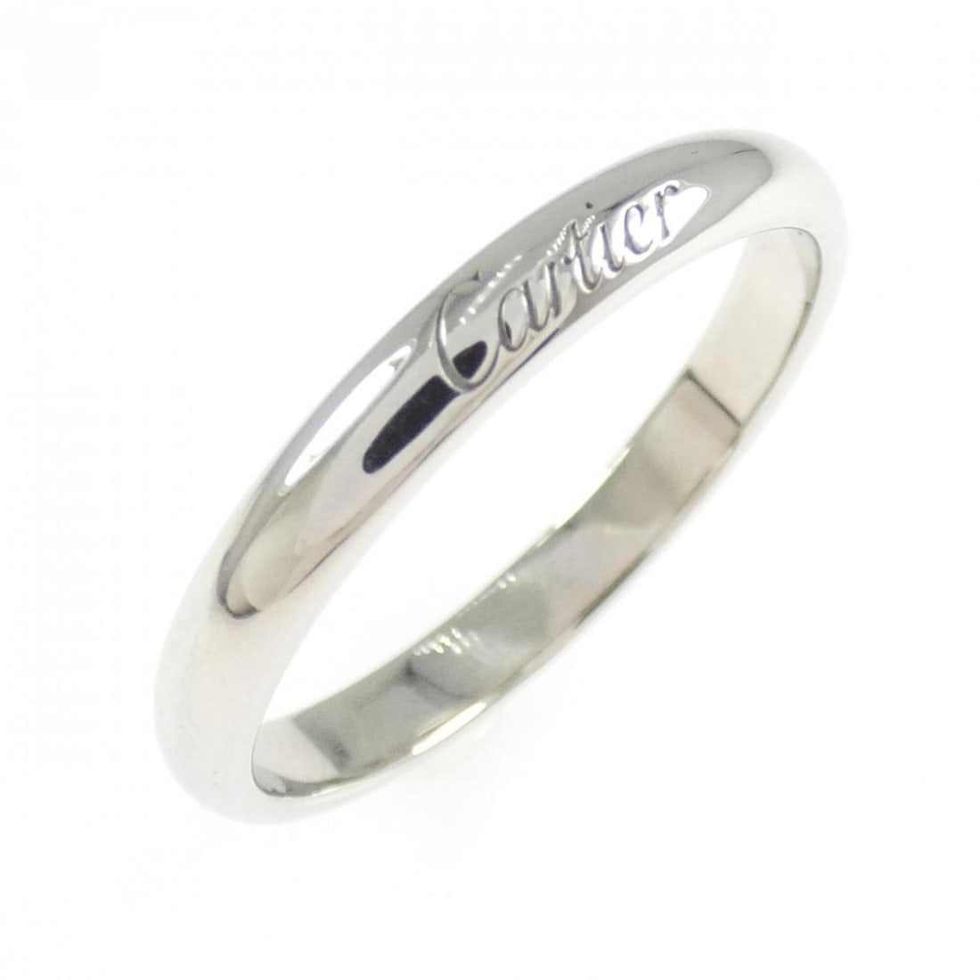 Cartier C de Ring: --- Catalog ---Category: SizeUS Size: 9.5Brand Size: 59Category: DesignType: Band ringGender: Women,MenMaterial: Platinum 950Category: GeneralMPN: B4232400Brand: Cartier--- Item List ---Section: