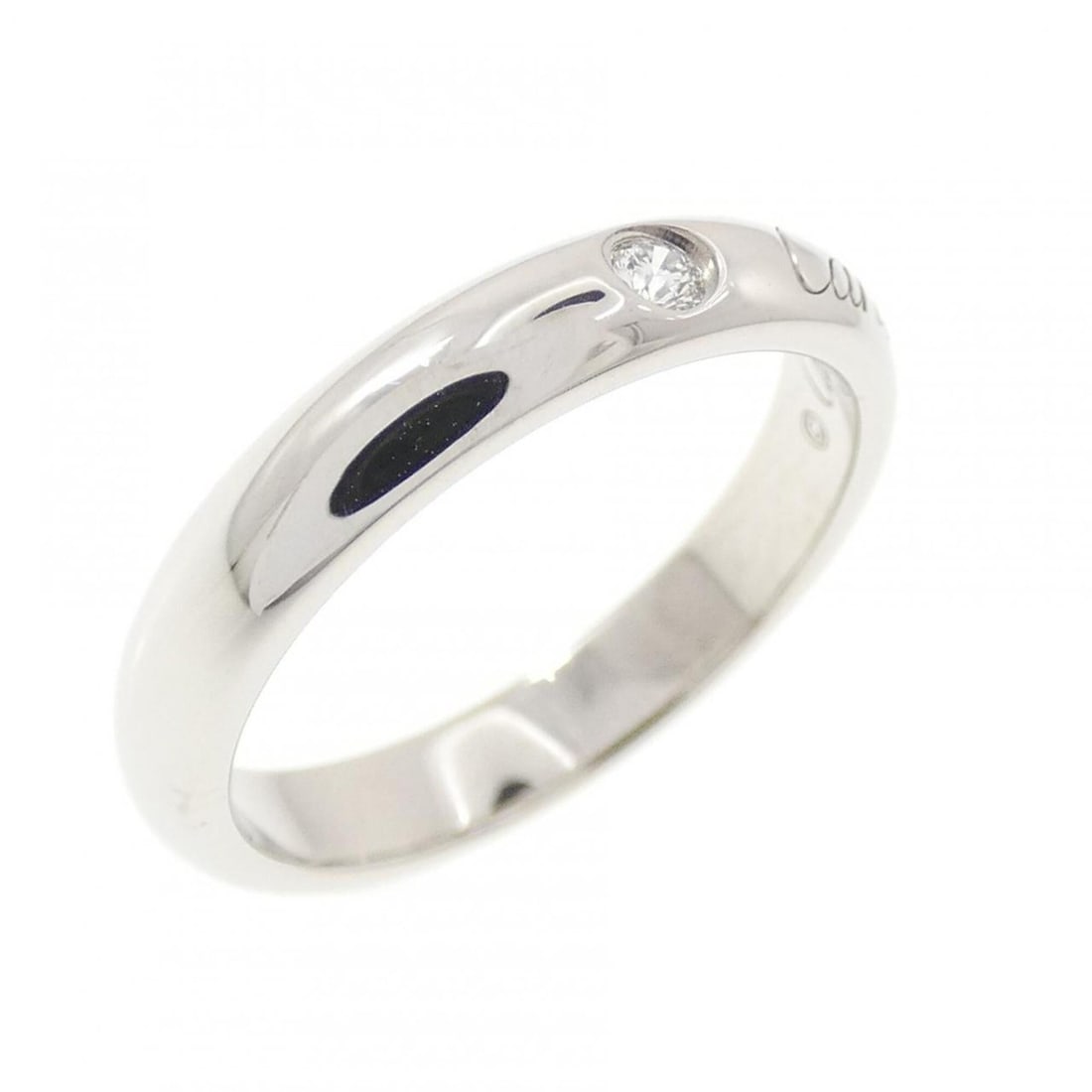 Cartier C de Wedding Ring: --- Catalog ---Category: SizeUS Size: 3.5Brand Size: 45Category: DesignType: Band ringGender: WomenMaterial: Platinum 950Category: GeneralMPN: B4232200Brand: Cartier--- Item List ---Section: Condition