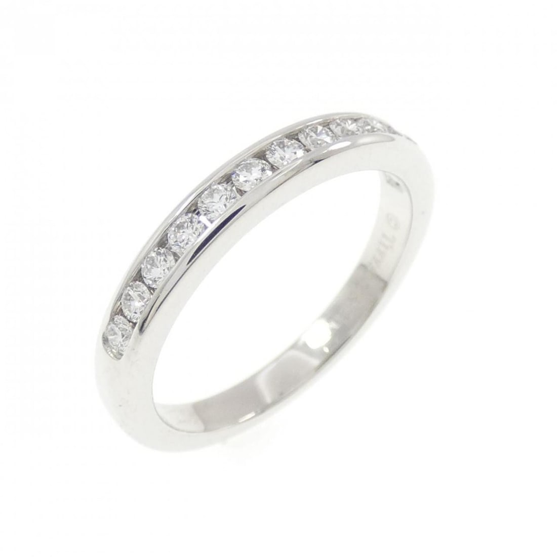 Tiffany Half Circle Channel Setting Ring: --- Catalog ---Category: SizeJP Size: 6.5US Size: 3.5Category: DesignType: Band ringGender: WomenMaterial: Platinum 950Category: GeneralMPN: 60004042Brand: Tiffany--- Item List ---Section: