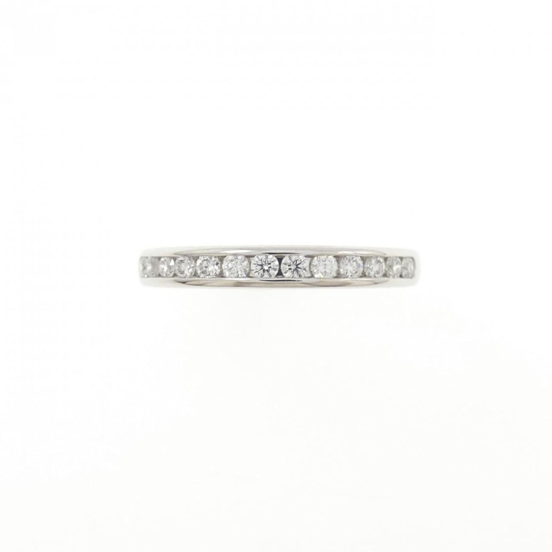 Tiffany Half Circle Channel Setting Ring - 2