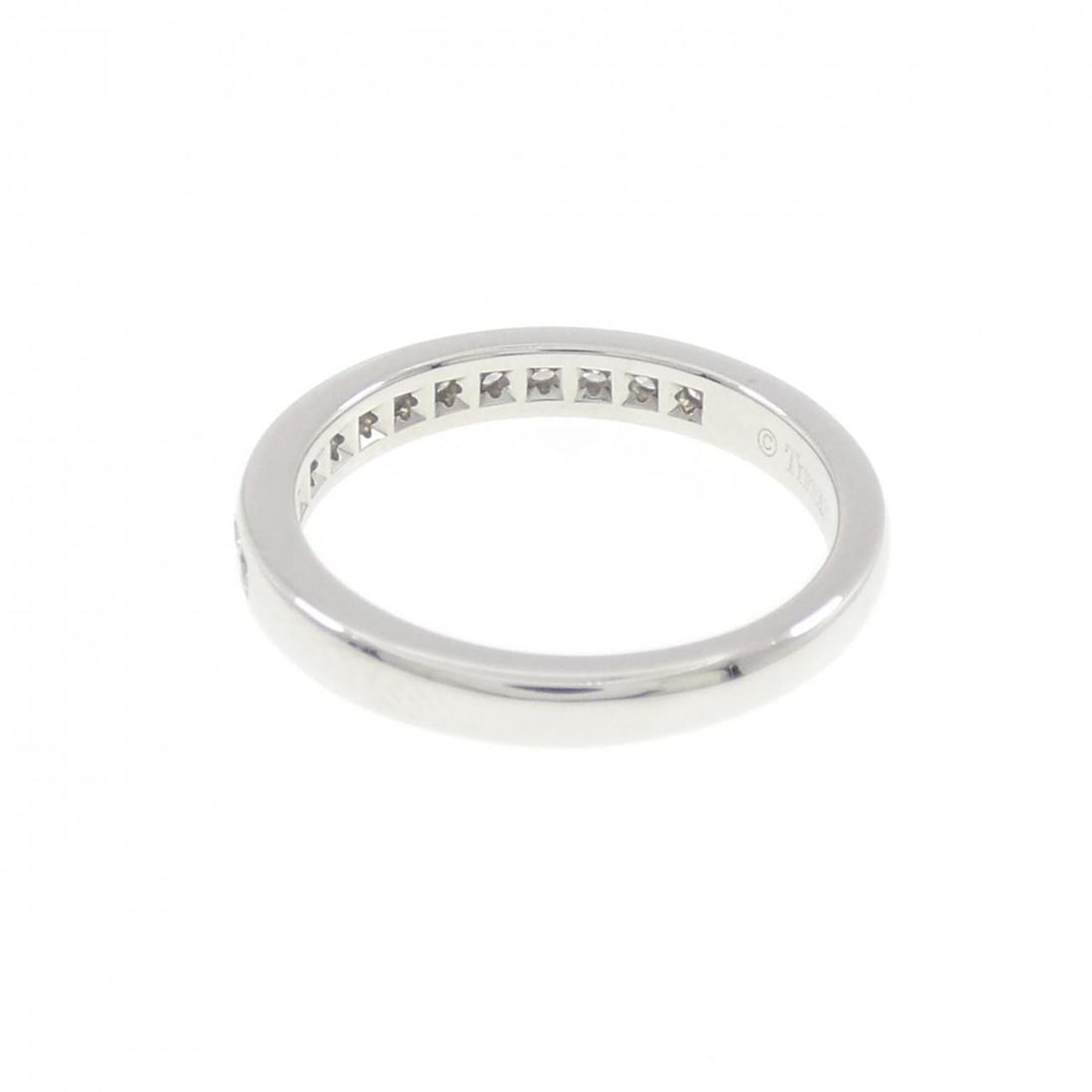 Tiffany Half Circle Channel Setting Ring - 3