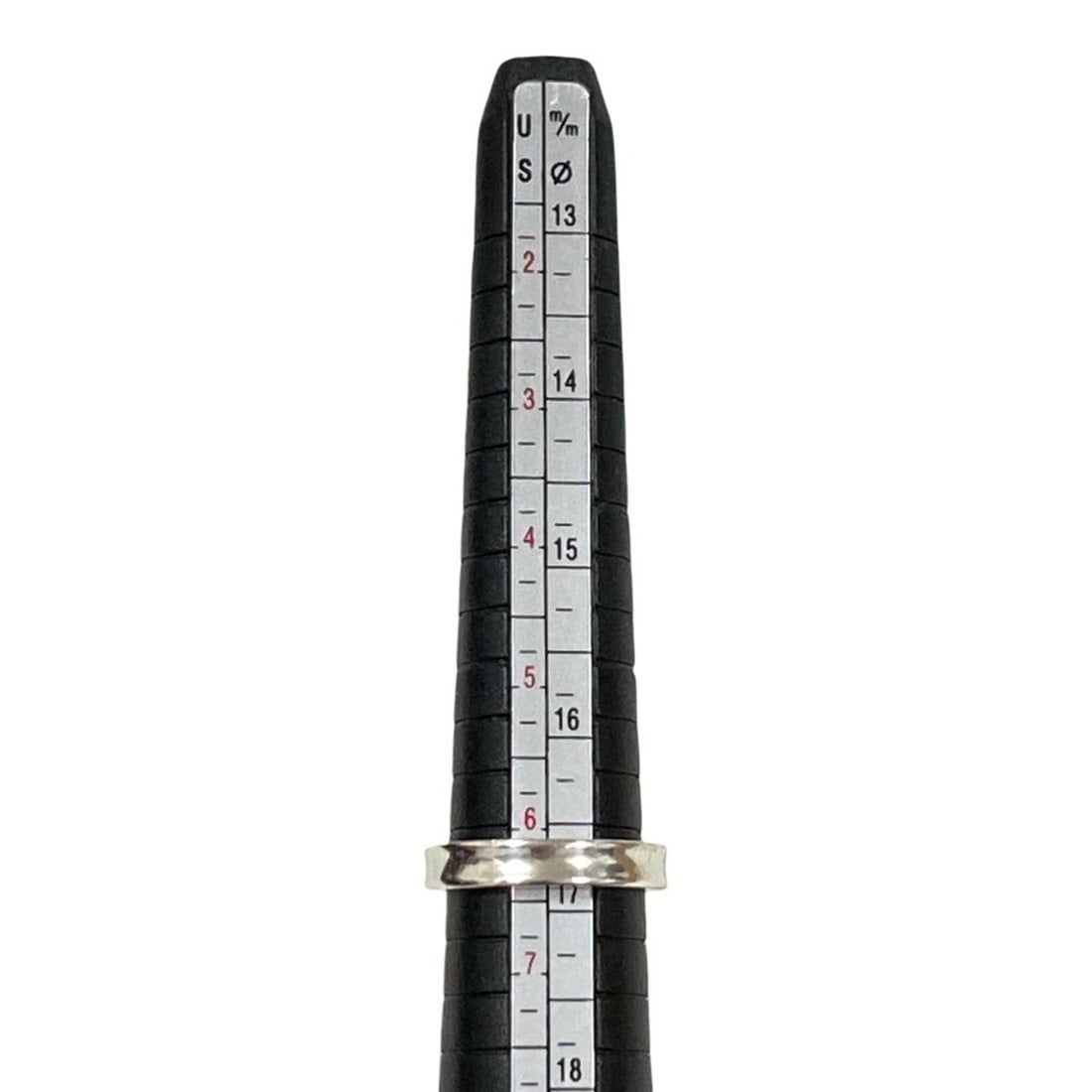 Tiffany Half Circle Channel Setting Ring - 7