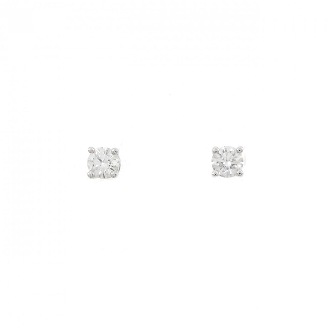 Tiffany Solitaire Earrings: --- Catalog ---Category: SizeSize (HxWxD): 3.70mm x 3.70mm / 0.15'' x 0.15''Category: DesignType: Stud earringsGender: WomenMaterial: Platinum 950Category: GeneralMPN: 60006690Brand: Tiffany--- Item