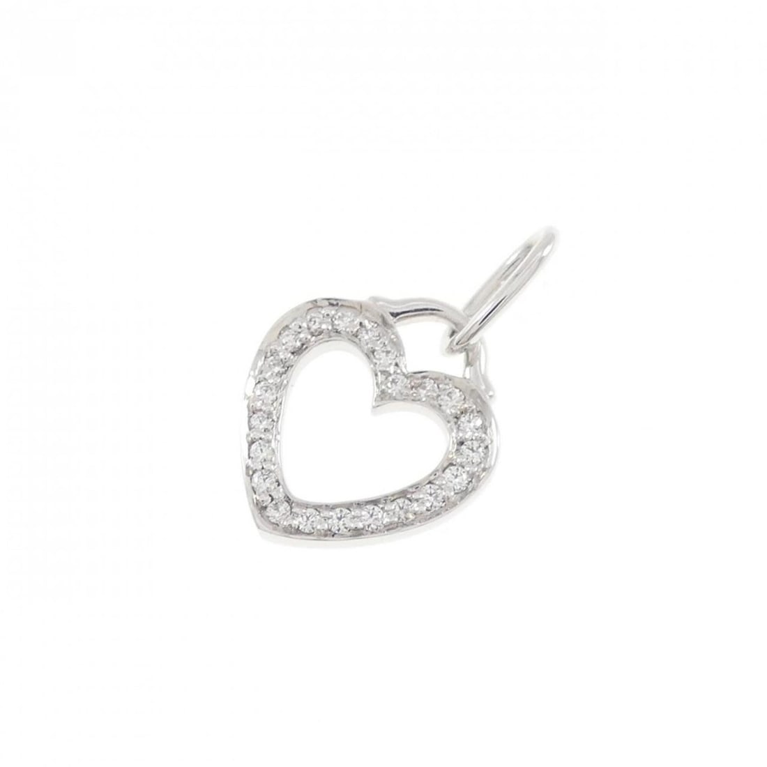 Tiffany Sentimental Pendant: --- Catalog ---Category: SizePendant Size: 10.6mm x 9.4mm / 0.41'' x 0.37''Category: DesignGender: WomenMaterial: White gold (18K)Necklace Type: PendantCategory: GeneralBrand: Tiffany--- Item List