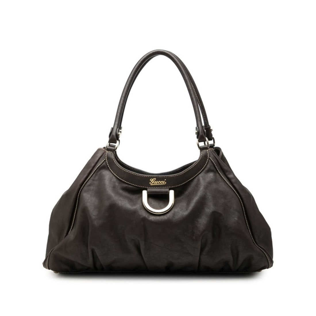 Gucci Abbey Tote Bag Shoulder 189835 Brown Leather Women's GUCCI (1 of 15)