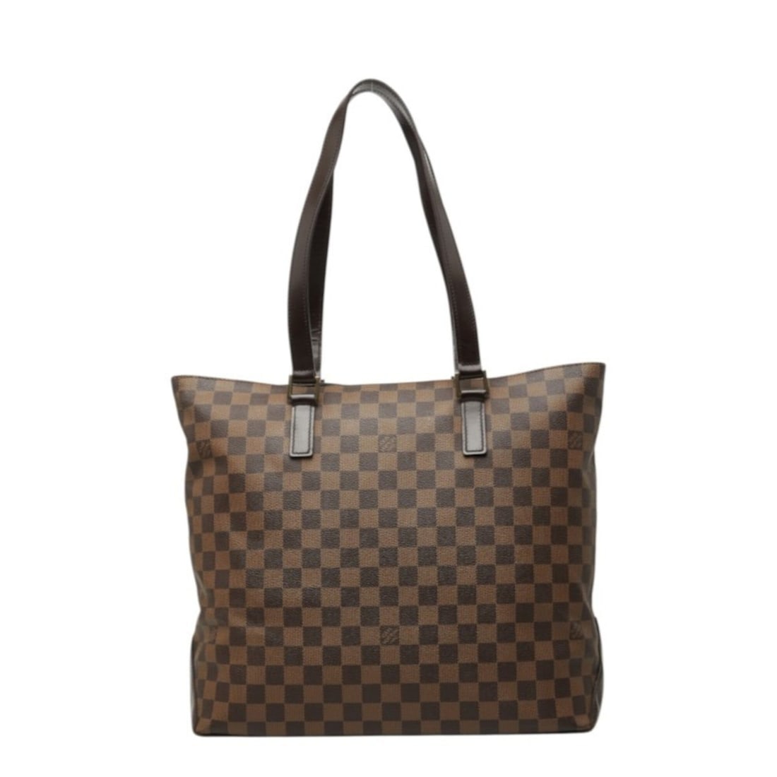 Louis Vuitton Damier Cabas Mezzo SPO Shoulder Bag Tote N51152 Brown Leather Women's LOUIS VUITTON: --- Catalog ---Category: SizeSize (HxWxD): 31.5cm x 35cm x 15cm / 12.4'' x 13.77'' x 5.9''Category: DesignType: Shoulder bag, Tote bagColor: Brown, Damier CanvasGender: WomenMaterial: Damier Canvas Ca
