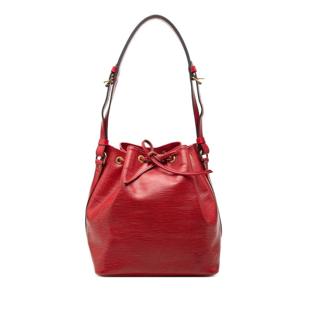 Louis Vuitton Epi Petit Noé One-Shoulder Bag M44107 Castilian Red Leather Women's LOUIS VUITTON: --- Catalog ---Category: SizeSize (HxWxD): 27cm x 24.5cm x 18.5cm / 10.62'' x 9.64'' x 7.28''Category: DesignType: Shoulder bagColor: Castilian redGender: WomenMaterial: Leather Category: GeneralMPN: 