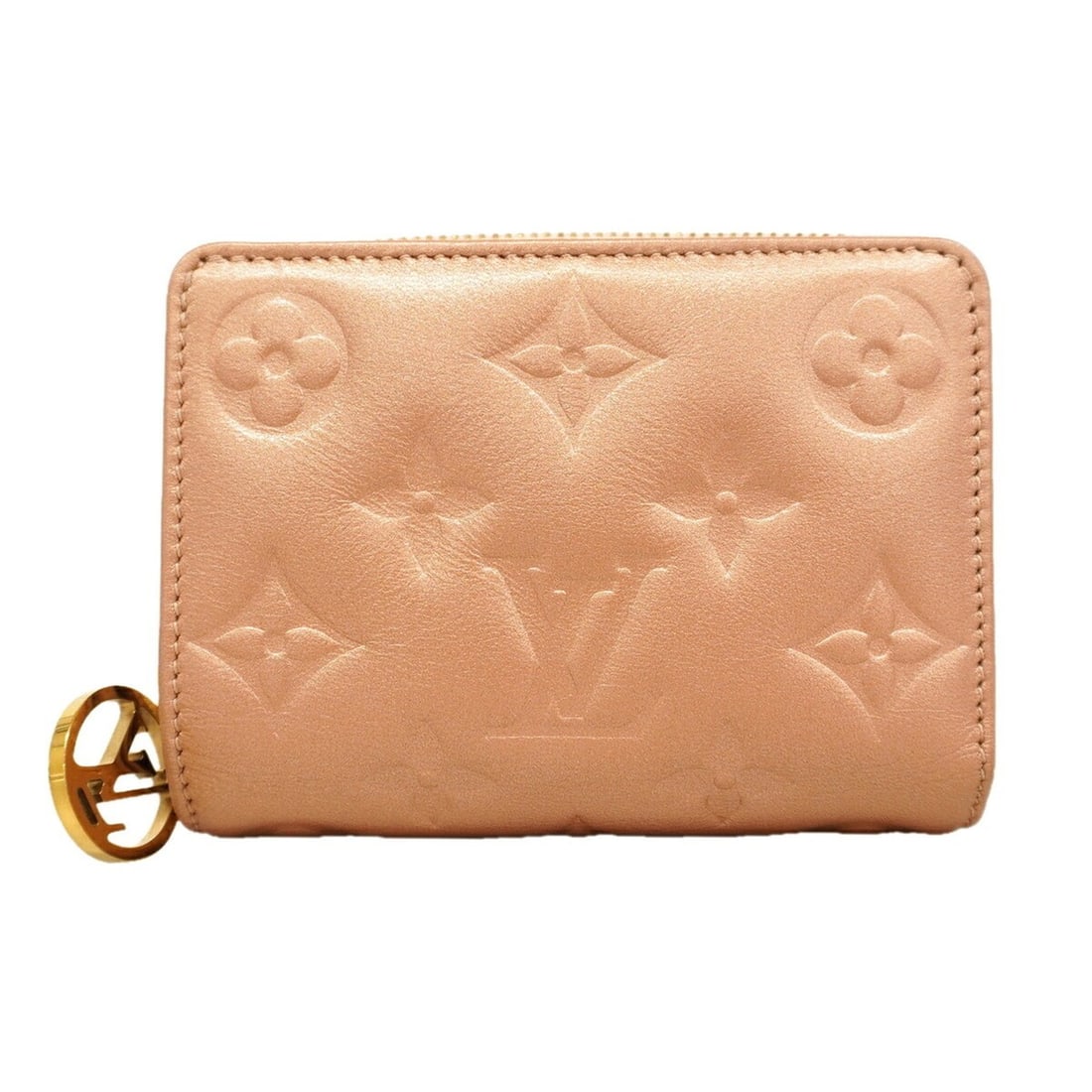 Louis Vuitton Monogram Embossed Portefeuille Lou Wallet M81996 Rose Gold Women's: --- Catalog ---Category: SizeSize (HxWxD): 8.5cm x 11.5cm x 2.5cm / 3.34'' x 4.52'' x 0.98''Category: DesignType: Wallet (bi-fold)Color: Rose goldGender: WomenCategory: GeneralMPN: M81996Brand: Louis 