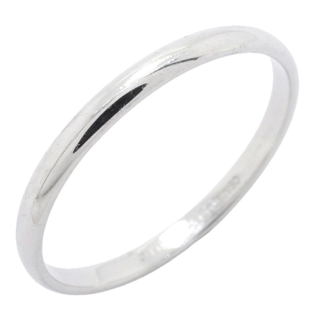 Tiffany & Co. Wedding Ring, Platinum 950, Size 19.5 (Men's): --- Catalog ---Category: SizeJP Size: 19.5US Size: 9.5Category: DesignType: Band ringGender: MenMaterial: Platinum 950Category: GeneralBrand: Tiffany--- Item List ---Section: ConditionRanking: Rank AB