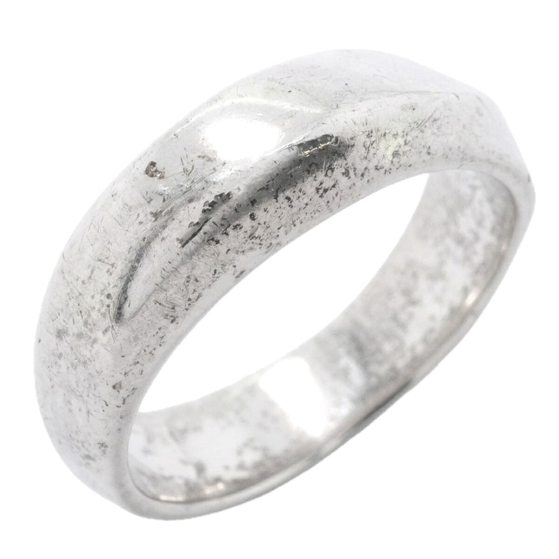 Tiffany & Co. Knife Edge Ring, Sterling Silver 925, Size 8.5 (Women's) (1 of 17)