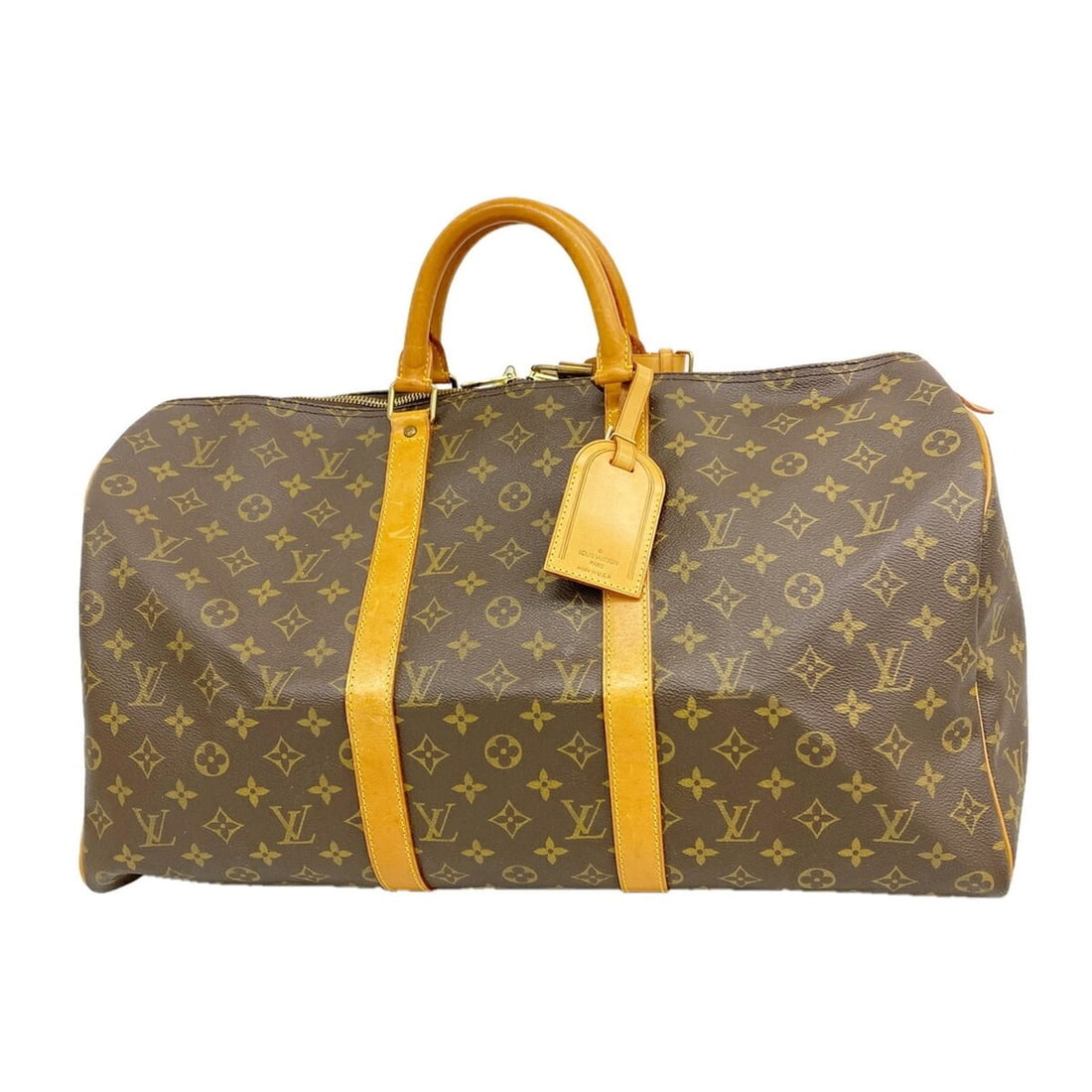 Louis Vuitton Bags - Boston Monogram Keepall 50 M41426 Brown Men's & Women's: --- Catalog ---Category: SizeSize (HxWxD): 28.5cm x 50cm x 22cm / 11.22'' x 19.68'' x 8.66''Category: DesignType: Boston bagColor: BrownGender: Men,WomenCategory: GeneralMPN: M41426Brand: Louis Vuitto