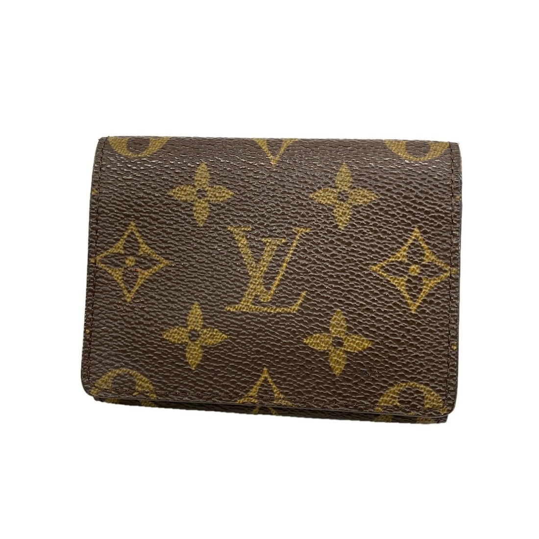 Louis Vuitton Business Card Holder/Card Case, Monogram Enveloppe Carte de Visite, M62920, Brown,: --- Catalog ---Category: DesignType: Card caseColor: BrownGender: Men,WomenCategory: GeneralMPN: M62920Brand: Louis VuittonCategory: Physical PropertiesSize (HxWxD): 8cm x 10.5cm x 1.5cm / 3.14'' x 4.