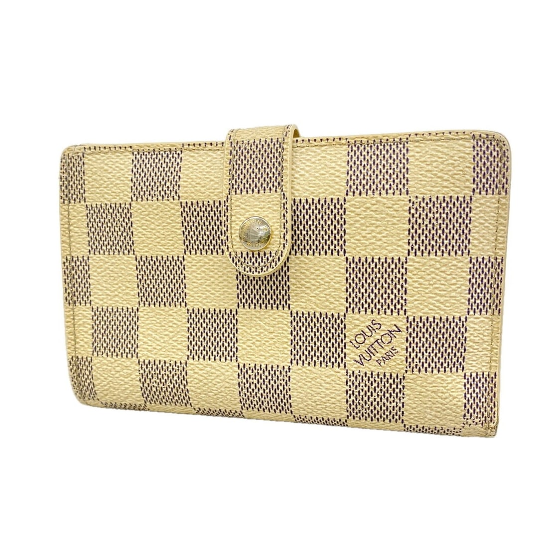 Louis Vuitton Damier Azur Portefeuille Viennois Wallet N61676 White Women's: --- Catalog ---Category: SizeSize (HxWxD): 9cm x 13.5cm x 3cm / 3.54'' x 5.31'' x 1.18''Category: DesignType: Wallet (bi-fold)Color: WhiteGender: WomenCategory: GeneralMPN: N61676Brand: Louis Vuitton-