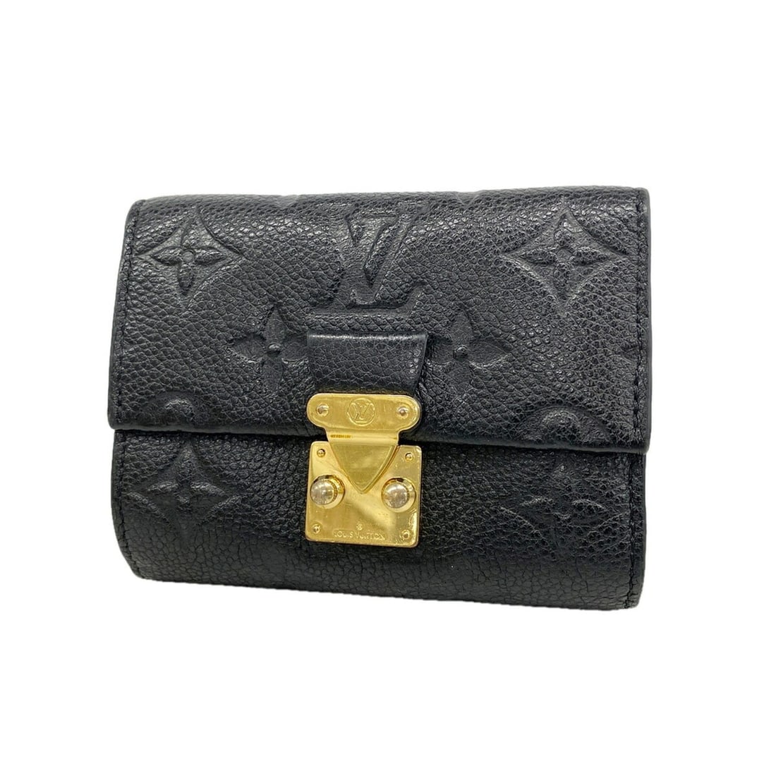 Louis Vuitton Tri-fold Wallet Monogram Empreinte Portefeuille Métis Compact M80880 Noir (Women's): --- Catalog ---Category: SizeSize (HxWxD): 9cm x 11cm x 2.5cm / 3.54'' x 4.33'' x 0.98''Category: DesignType: Wallet (tri-fold)Color: NoirGender: WomenCategory: GeneralMPN: M80880Brand: Louis Vuitton-