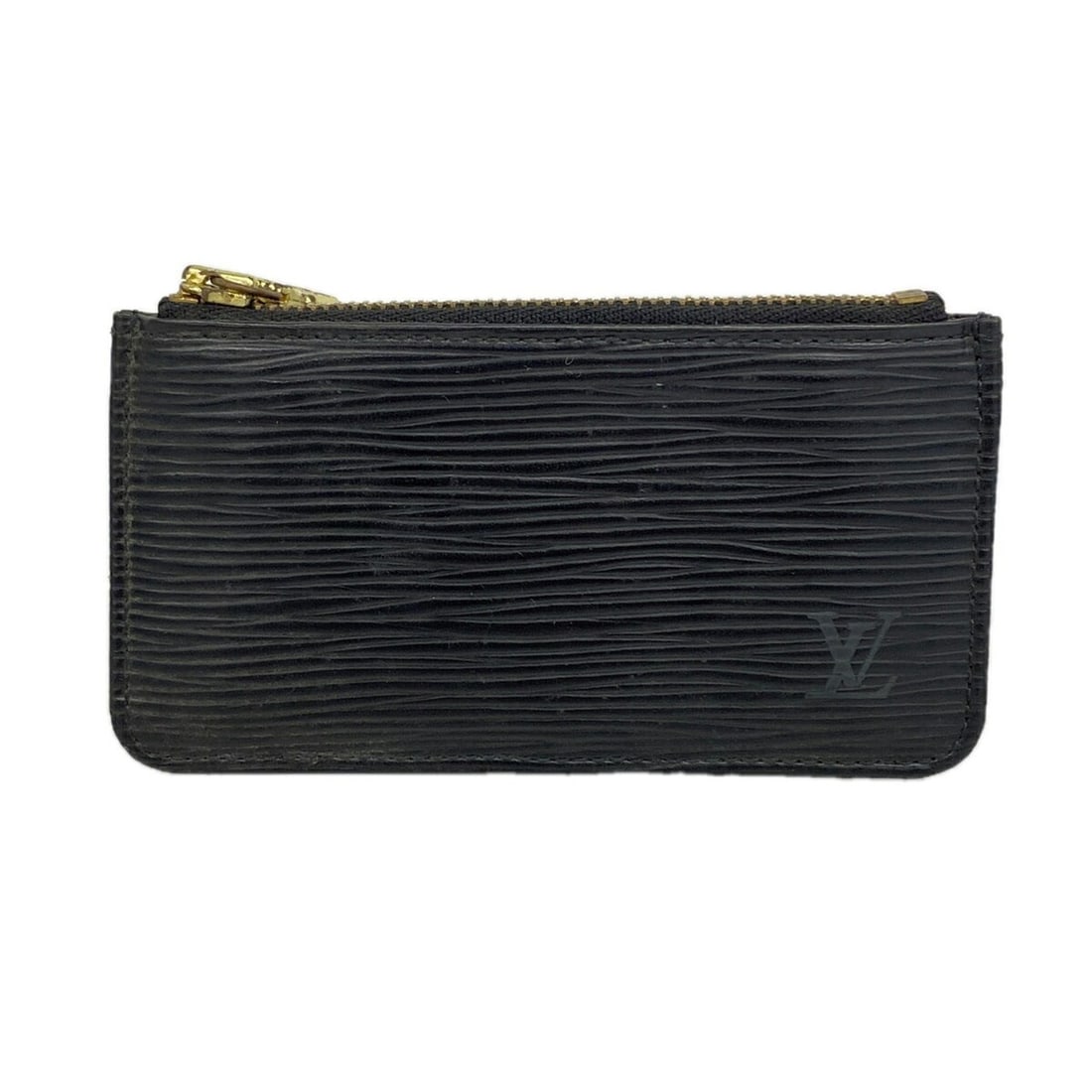 Louis Vuitton Epi Leather Pochette Clé Wallet/Coin Case M63802 Noir (Men's/Women's) P3478044: --- Catalog ---Category: SizeSize (HxWxD): 6.5cm x 12.5cm x 5.00mm / 2.55'' x 4.92'' x 0.19''Category: DesignType: Coin purse/coin caseColor: NoirGender: Men,WomenCategory: GeneralMPN: M63802Brand: Lo